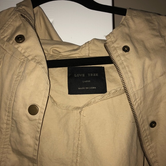 Tan Utility Jacket - Picture 2 of 3